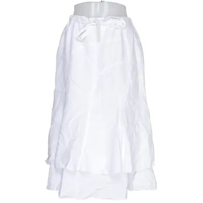 Maxi skirt (White) from Canda C&A Linen, Polyester