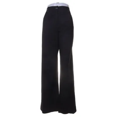 Palazzobyxor (Svart) från SAND Copenhagen Ull, Polyester, Elastan, Acetat