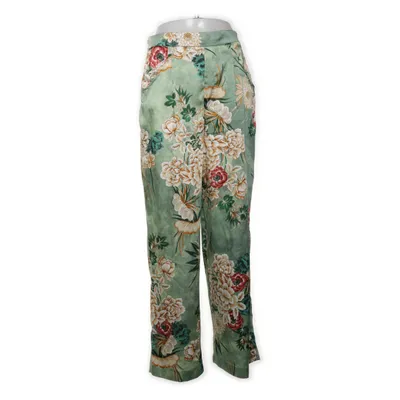 Palazzobyxor (Grön, Flerfärgad) från Zara Woman Polyester