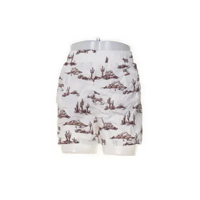 Korte broek (Wit, Bruin) van Mango Katoen