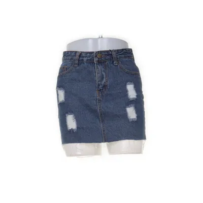 Denim skirt (Blue) from Falmer Heritage