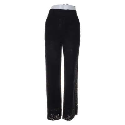 Bukser (Sort) fra Ganni Bomuld, Polyamid, Polyester, Viscose