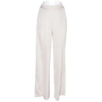 Pantalon patte d'éléphant (Beige) de Your&Self Soie, Viscose