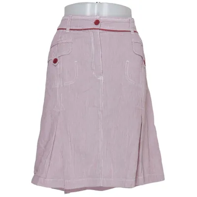 Jupe (Rouge, Blanc) de Brandtex Coton, Élasthane