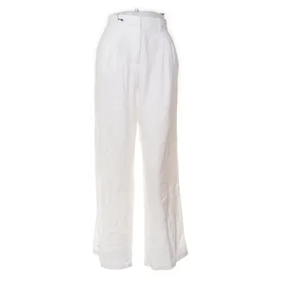 Pants (White) from H&M Premium Quality Linen, Viscose