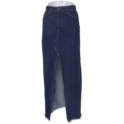 Denim skirt (Blue) from Souvenir Cotton