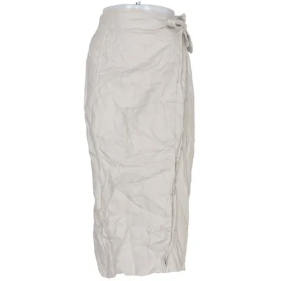 Wrap skirt (Beige) from Mango Linen