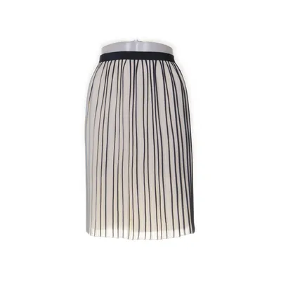 Skirt (Blue, Beige) from J.Crew Polyester