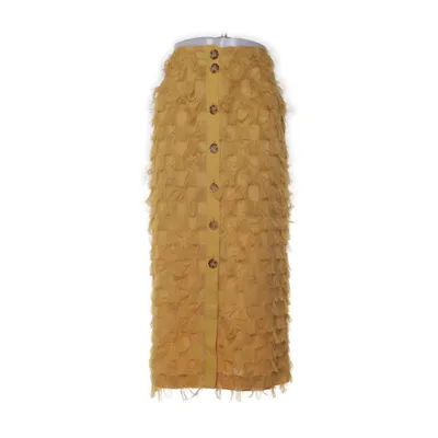 Nederdel (Gul) fra H&M Trend Polyester