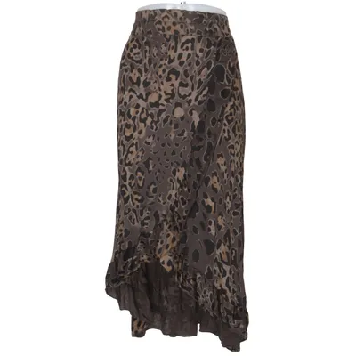 Jupe portefeuille (Marron) de Mix by Heart Viscose