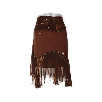 Kjol (Brun, Flerfärgad) från Victoria Bomull, Polyester