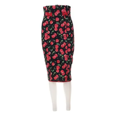 Kjol (Svart, Flerfärgad) från Collectif London Bomull