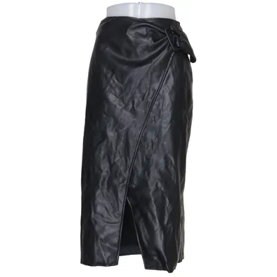 Jupe portefeuille (Noir) de Who What Wear Polyester, Polyuréthane