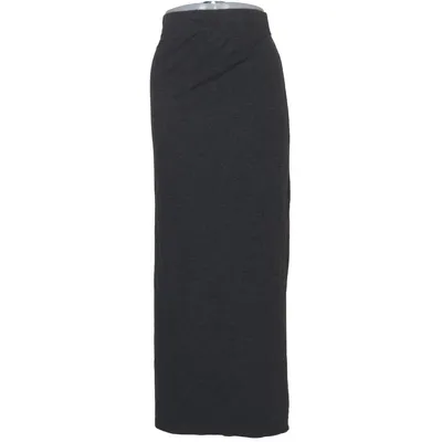 Långkjol (Grå) från Ellos Bomull, Elastan, Polyester