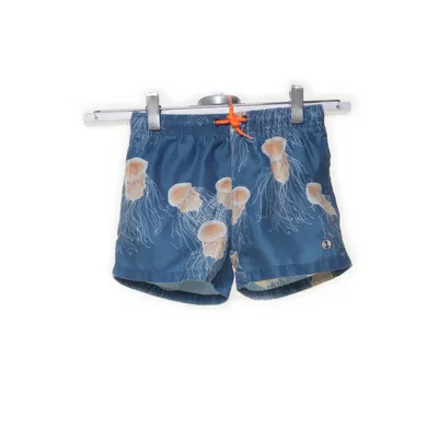 Zwemshort (Blauw, Wit, Oranje) van EmmaMalena Gerecycled polyester