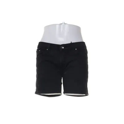 Denim shorts (Zwart) van Miss Anna Katoen, Elastaan