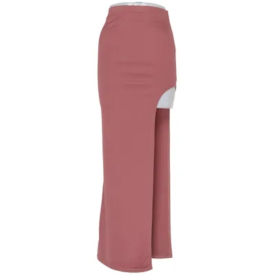 Maxi skirt (Pink) from NLY One Elastane, Polyester