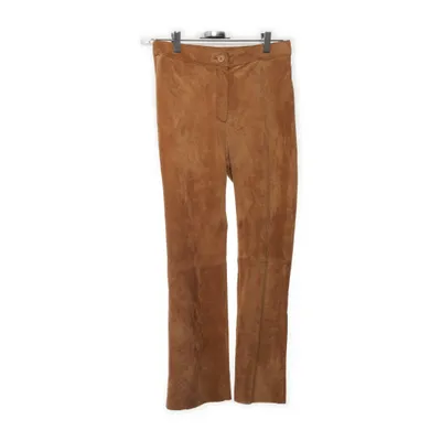 Läderbyxor (Brun) från H&M Skinn, Nylon