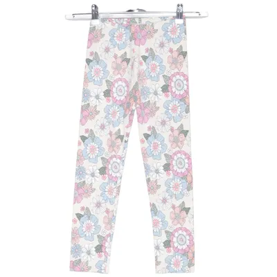 Leggings (Beige, Multicolored) from Anko Cotton, Elastane
