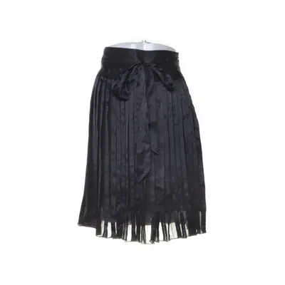 Kjol (Svart) från Massimo Dutti Woman Polyester, Silke