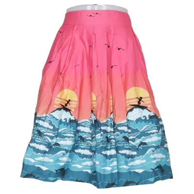 Rok (Roze, Blauw, Geel) van Zaful