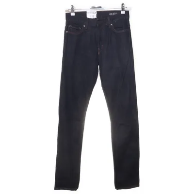 Jeans (Blå) fra Crocker Bomuld, Elastan