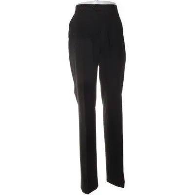 Pantalon de costume (Noir) de Steel Élasthane, Polyester, Laine