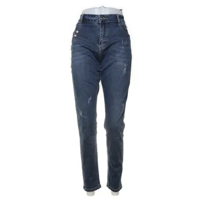 Jeans (Blue) from Miss Natalie Cotton, Elastane, Polyester