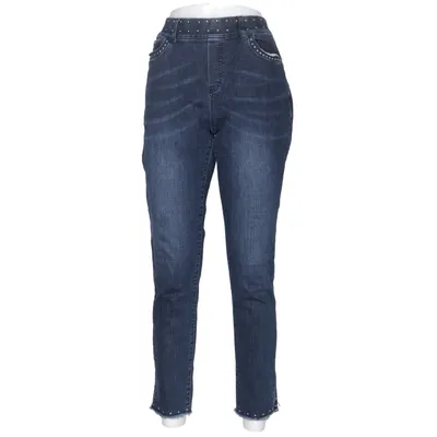 Treggings (Bleu) de Mocca Coton, Élasthane, Polyester, Viscose