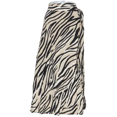Jupe portefeuille (Beige, Noir) de Indiska Viscose