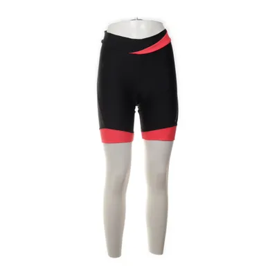 Cykelbyxor (Svart, Röd) från BTWIN Elastan, Polyamid, Polyester