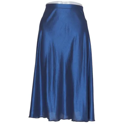 Maxi rok (Blauw) van Valerie Polyester