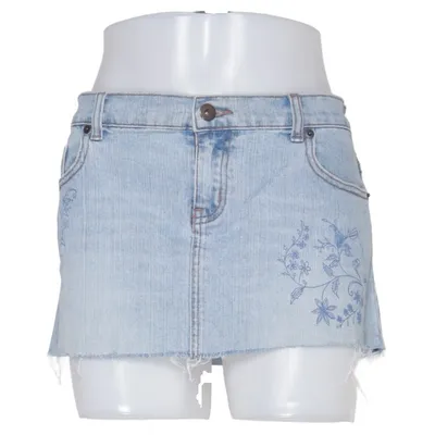 Jupe en jean (Bleu) de New Look Coton, Élasthane, Polyester