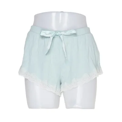 Pajama shorts (Green) from Hunkemöller Cotton, Elastane, Viscose