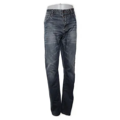 Jeans (Blå) från 1953 Denim Brand Bomull, Skinn