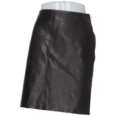 Leren rok (Black Leather) van Our Legacy Leer, Viscose