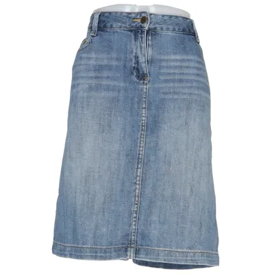 Jeanskjol (Blå) från Soda Bomull
