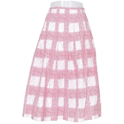 Skirt (Red, White) from Samantha Sung Cotton, Elastane
