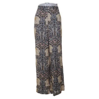Bukser (Blå, Beige, Flerfarvet) fra Morris & Co x H&M Viscose, Lyocell, Polyester