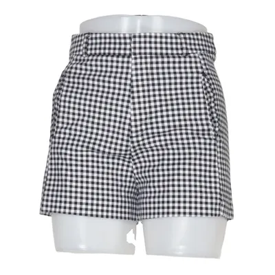 Shorts (Black, White) from Stradivarius Cotton, Elastane, Polyester