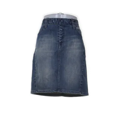 Denim skirt (Blue) from Cottonfield