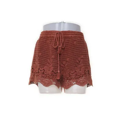 Shorts (Röd) från Abercrombie & Fitch Bomull, Viskos