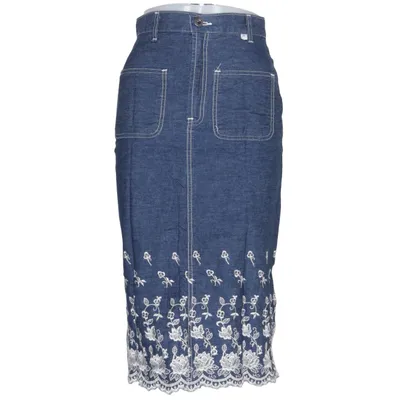 Jeanskjol (Blå, Vit) från Secret