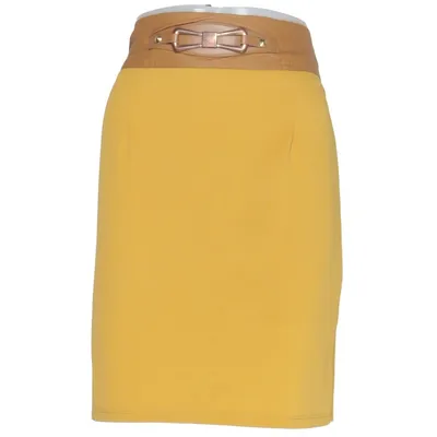 Jupe (Jaune, Marron) de Best Emilie Élasthane, Polyester