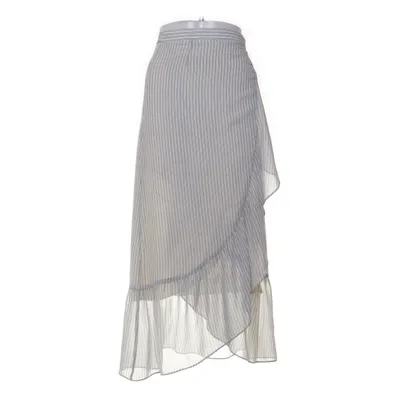 Wrap skirt (Blue, White) from Neo Noir Polyester