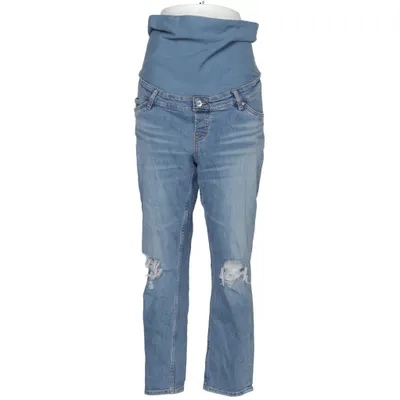Zwangerschapsjeans (MOM JEANS HIGH RIB) van H&M Mama Katoen, Polyester, Elastaan