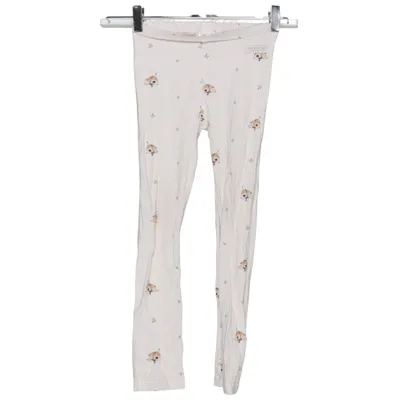 Leggings (Beige) från Geggamoja x Mrs Mighetto Bambu, Elastan, Ekologisk bomull