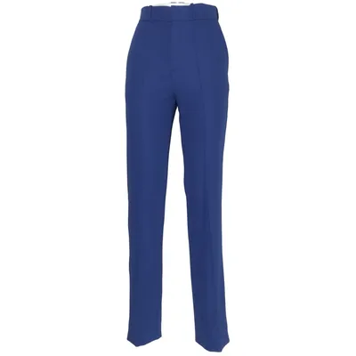 Jakkesætsbukser (Blå) fra Yuzefi Polyester