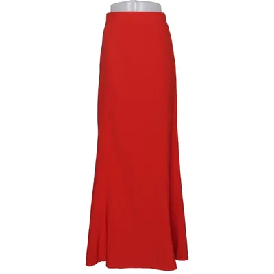 Långkjol (Röd) från Trend Elastan, Polyester, Viskos