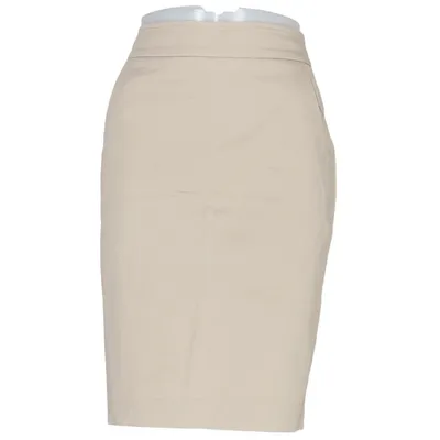 Skirt (Beige) from Strenesse Blue Acetate, Cotton, Elastane, Polyurethane